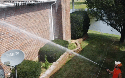 Restoring the Beauty of Brick: A Throwback Look at a ProWash Transformation in Festus, Missouri